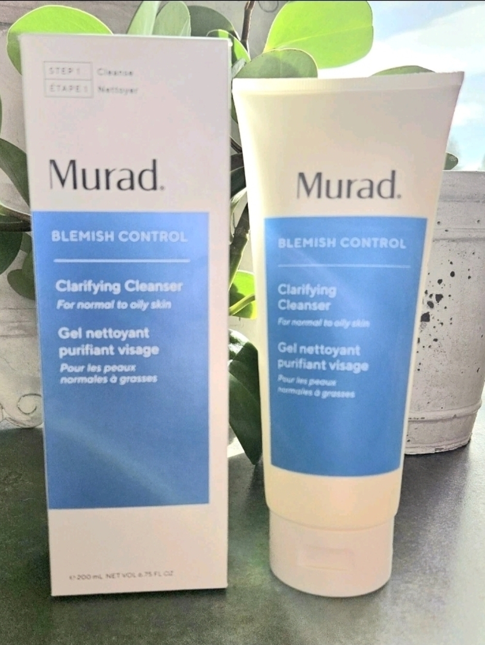Murad Blemish Control Clarifying Cleanser For Normal to Oily Skin 6.75 oz. NIB!